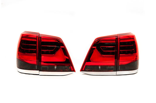Tail Lights 2007-2015 V2 (Design 2016+) for Toyota Land Cruiser 200 2007-2021 - image 2