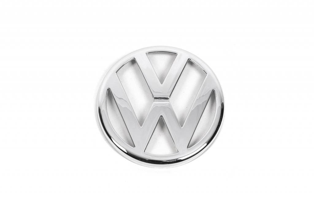 Front badge 1J0 853 601 (top, sloping hood) for Volkswagen T4 Transporter - Reelken Auto