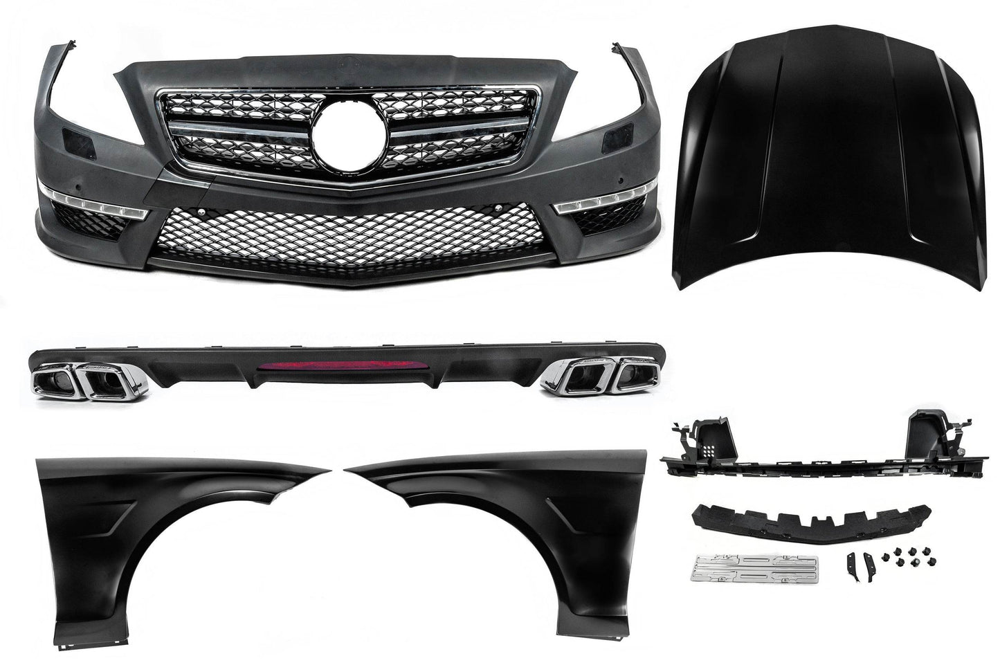 Tuning AMG body kit for Mercedes CLS C218 2011-2018 - Reelken Auto