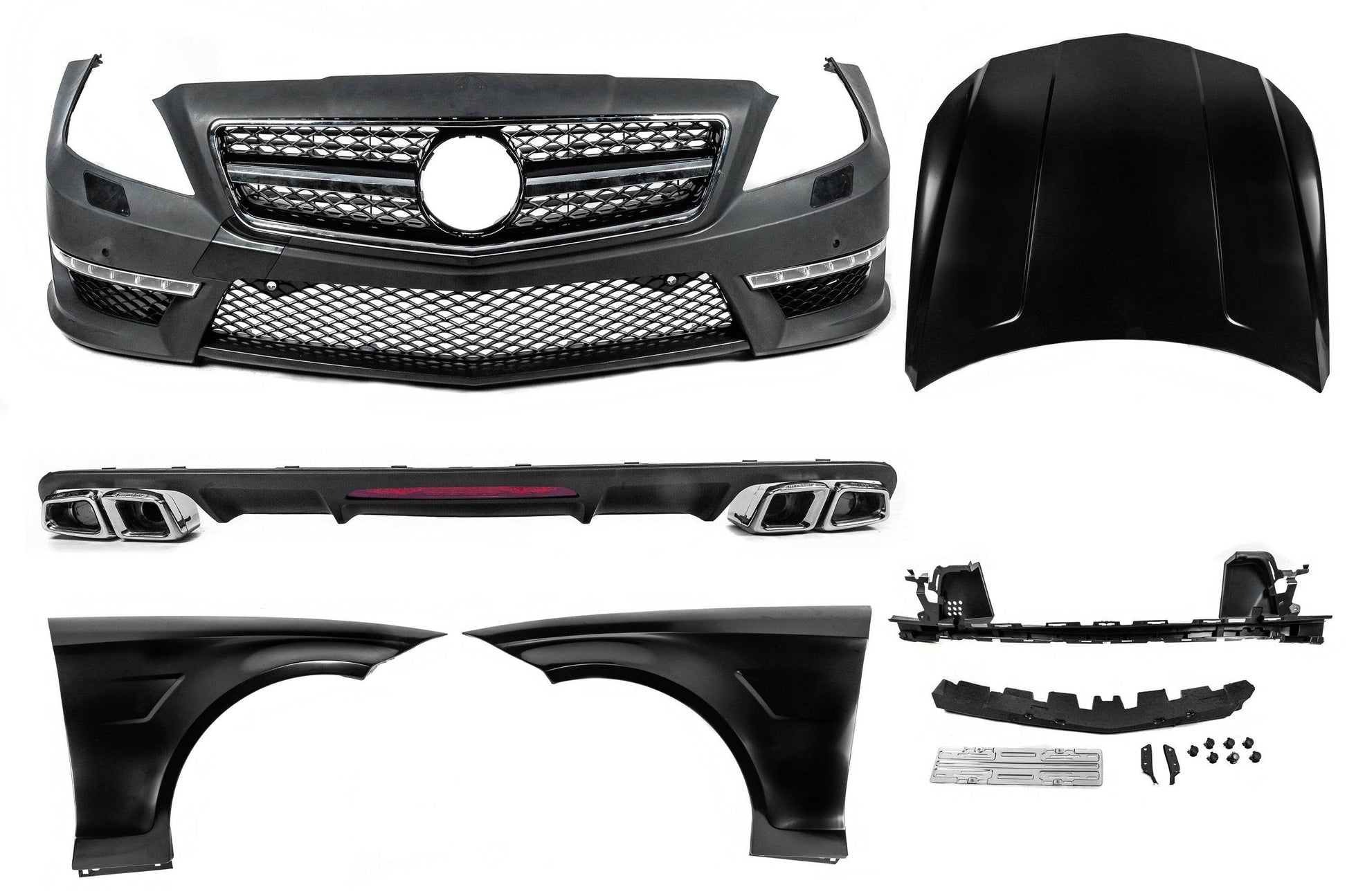 Tuning AMG body kit for Mercedes CLS C218 2011-2018 - Reelken Auto