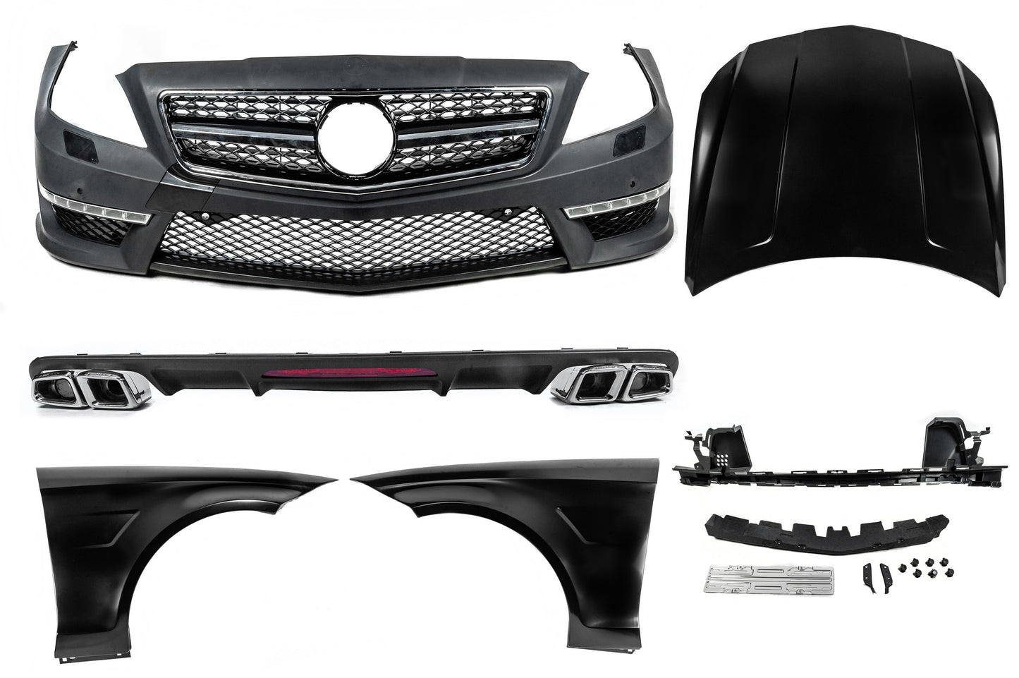 AMG Tuning Full Body Kit for Mercedes CLS C218 2011-2018 - image 2