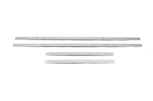 Outside border windows (4 pcs, stainless steel.) for Suzuki Equator 2009↗ - Reelken Auto