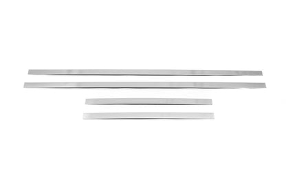 Exterior window trim stainless steel (4 pcs) for Nissan Navara 2006-2015 - image 2