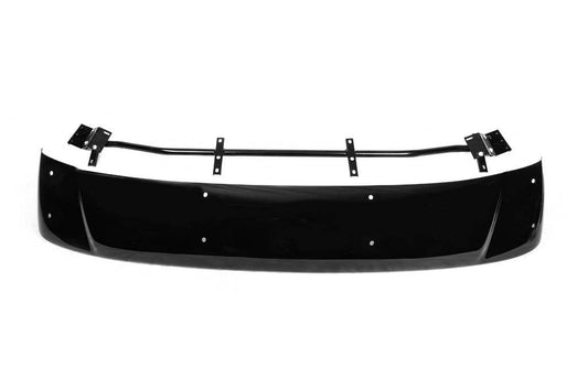 The visor on the windshield (gloss black, 5mm) for Peugeot Expert 2007-2016 - Reelken Auto
