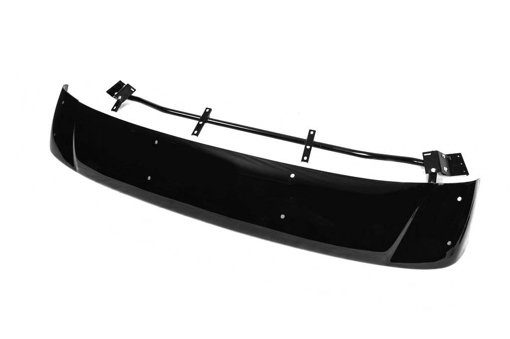The visor on the windshield (gloss black, 5mm) for Fiat Scudo 2007-2015 - Reelken Auto