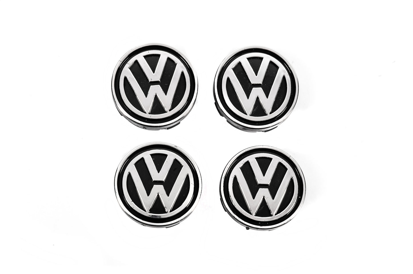 Wheel center caps 60/55mm vw6055kolp (4 pcs) for Volkswagen - image 1