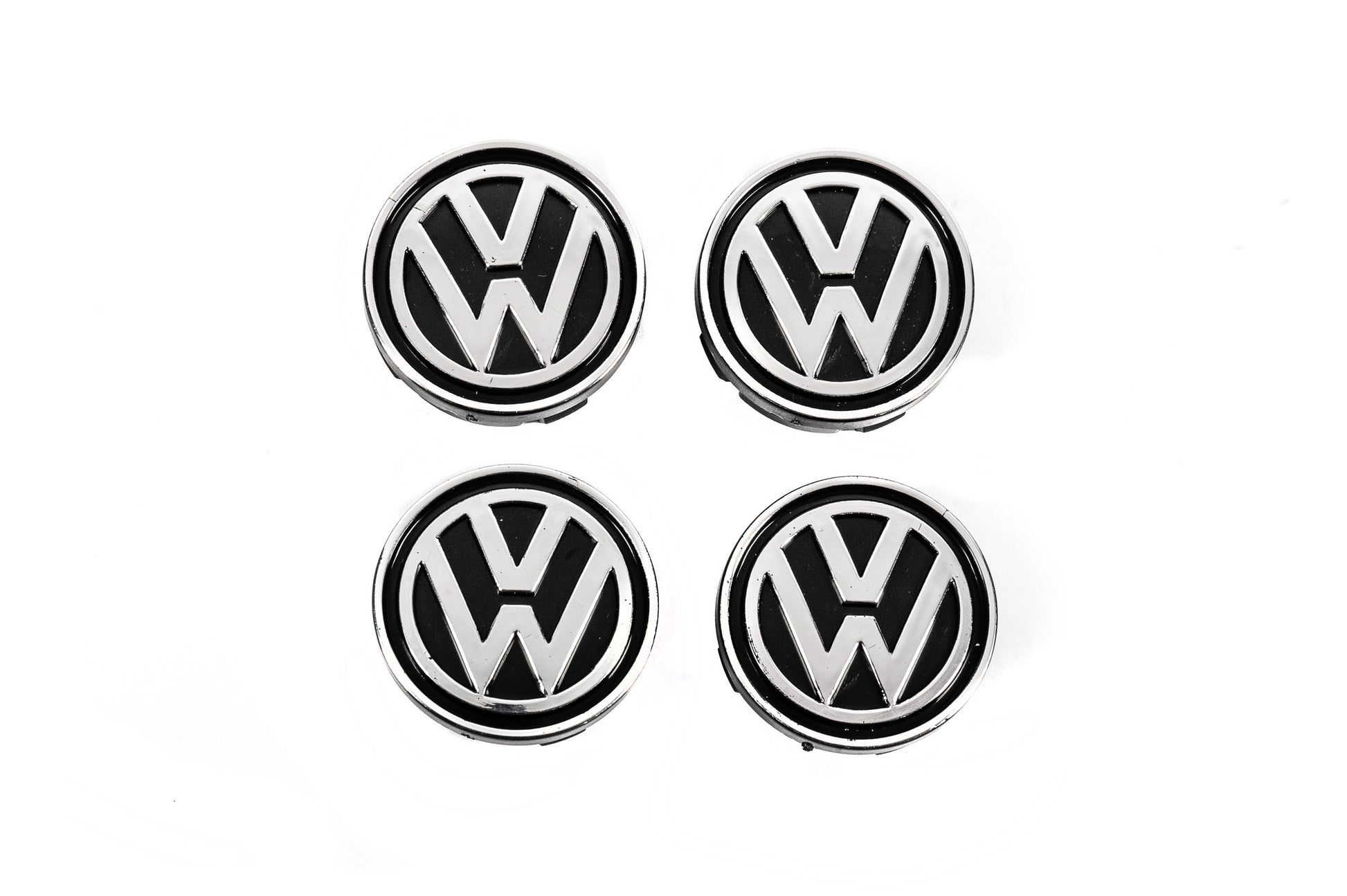 Wheel center caps 60/55mm vw6055kolp (4 pcs) for Volkswagen - image 1