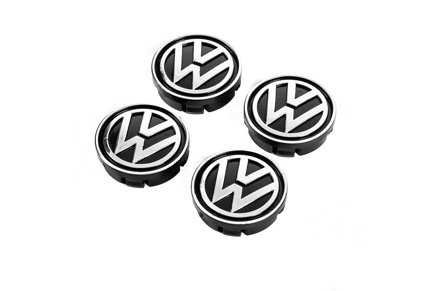 Wheel center caps 60/55mm vw6055kolp (4 pcs) for Volkswagen - image 2