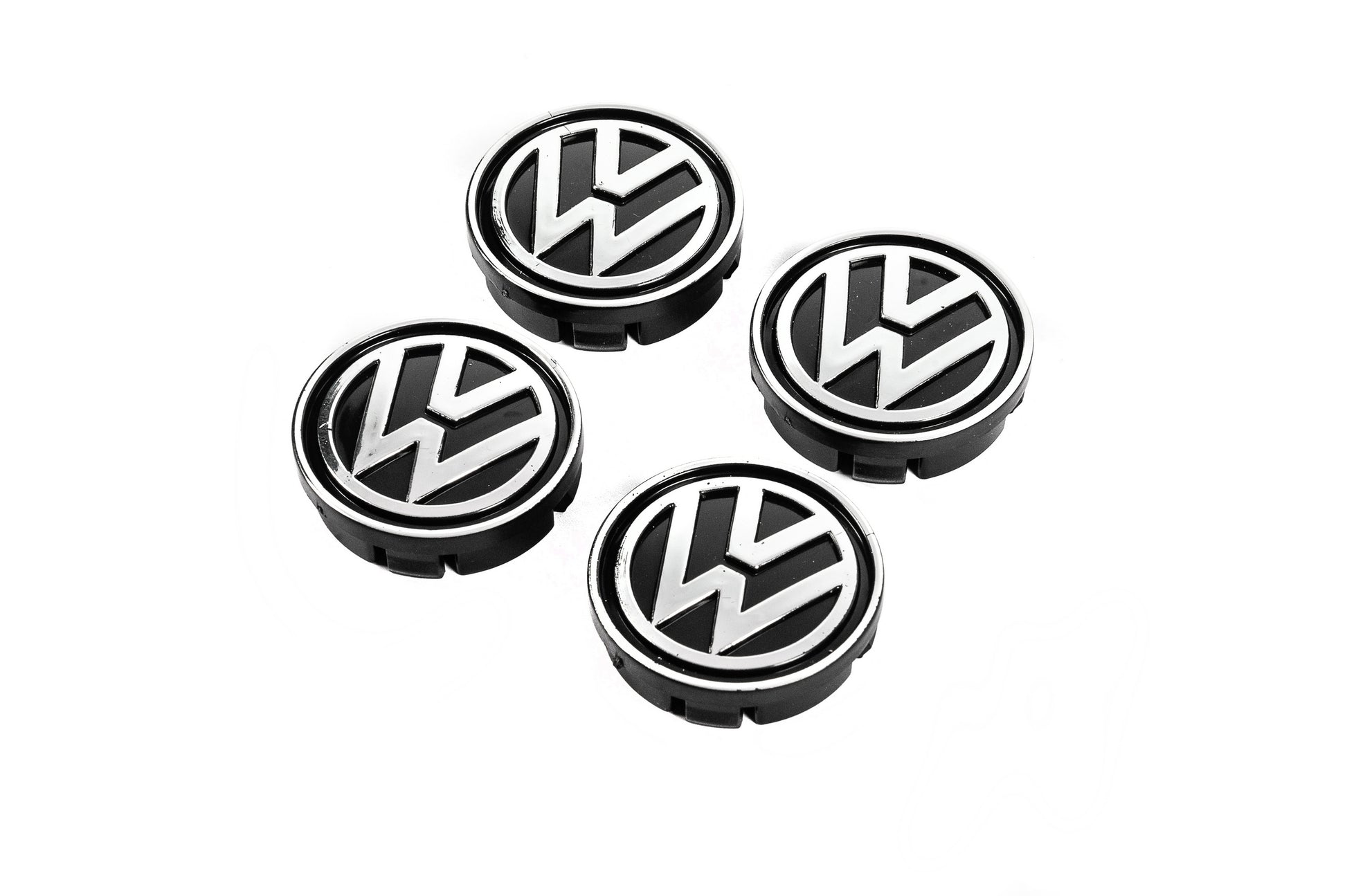 Wheel center caps 60/55mm vw6055kolp (4 pcs) for Volkswagen - image 2