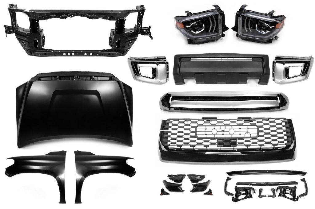 Set facelift upgrade in 2020 Tundra (kit) for Toyota Sequoia 2007-2022 - Reelken Auto