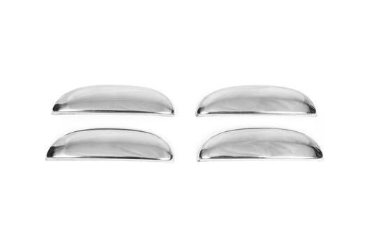 Chrome Door Handle Covers (4 pcs, Stainless Steel) for Fiat Albea 2002-2012 - image 2