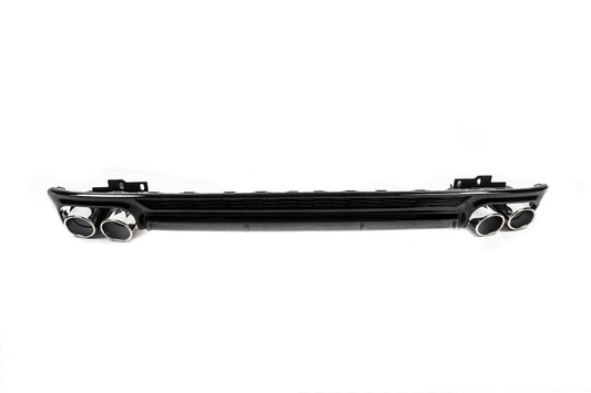 Rear Diffuser with Tips S-Style (for S / S-Line) for Audi A6 C8 2018- - image 2