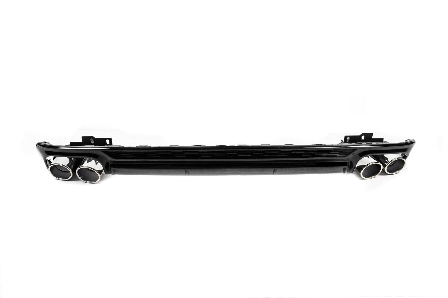 Rear Diffuser with Tips S-Style (for S / S-Line) for Audi A6 C8 2018- - image 2