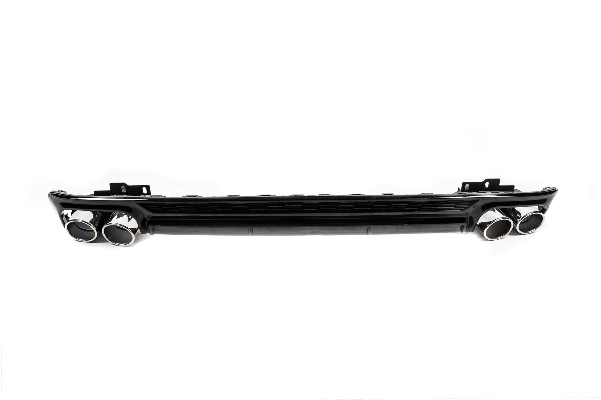 Rear Diffuser with Tips S-Style (for S / S-Line) for Audi A6 C8 2018- - image 2