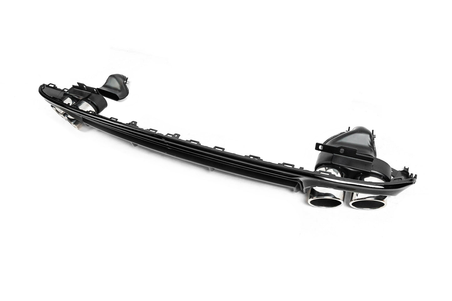 Rear diffuser with S-Style nozzles (for S / S-Line) for Audi A6 C8 2018- - image 3
