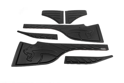 Upper door moldings (6 pcs, ABS) for Nissan Navara/NP300 2016- - image 2
