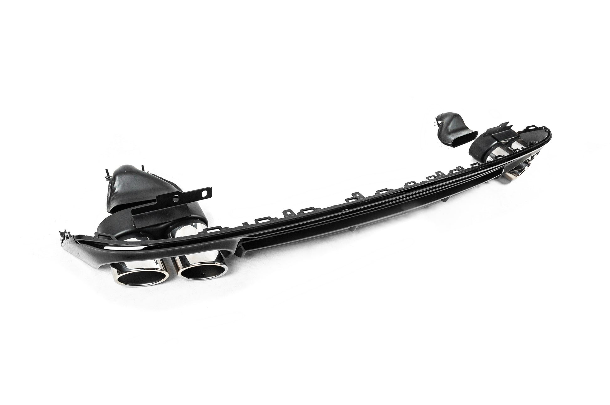 Rear Diffuser with Tips S-Style (for S / S-Line) for Audi A6 C8 2018- - image 5