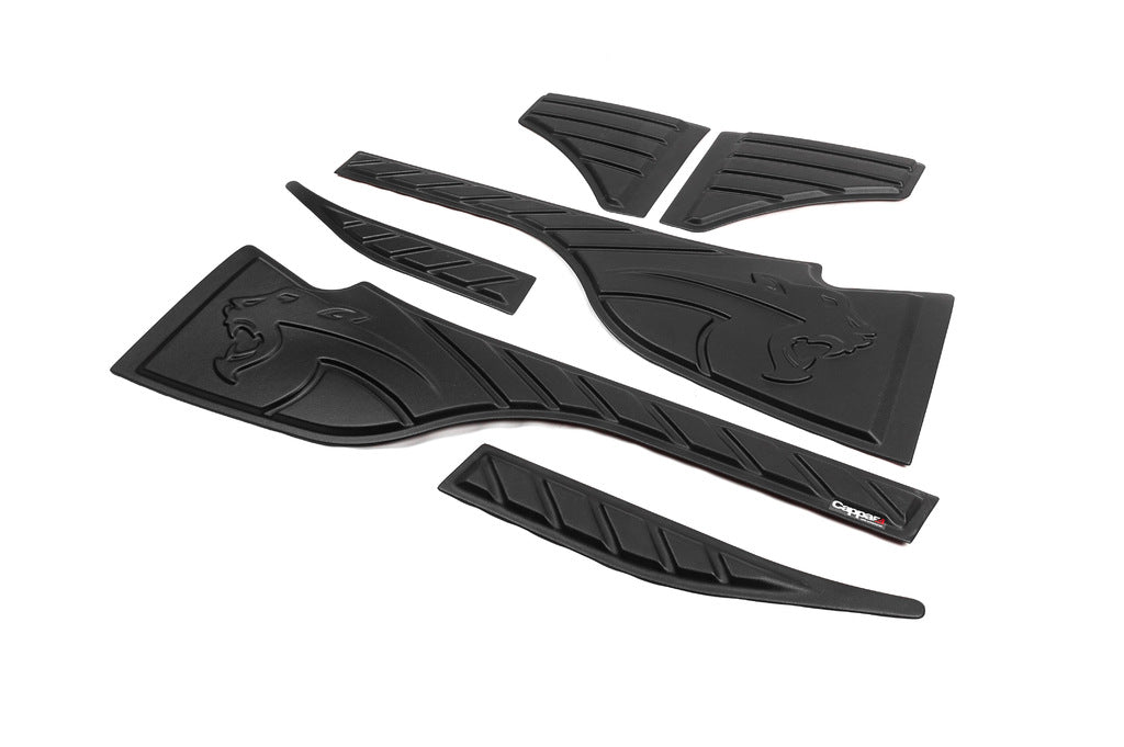 Upper door moldings (6 pcs, ABS) for Nissan Navara/NP300 2016- - image 7