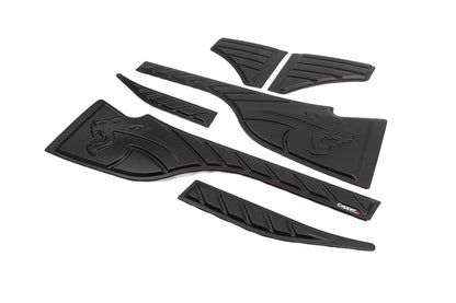 Upper door moldings (6 pcs, ABS) for Nissan Navara/NP300 2016- - image 7