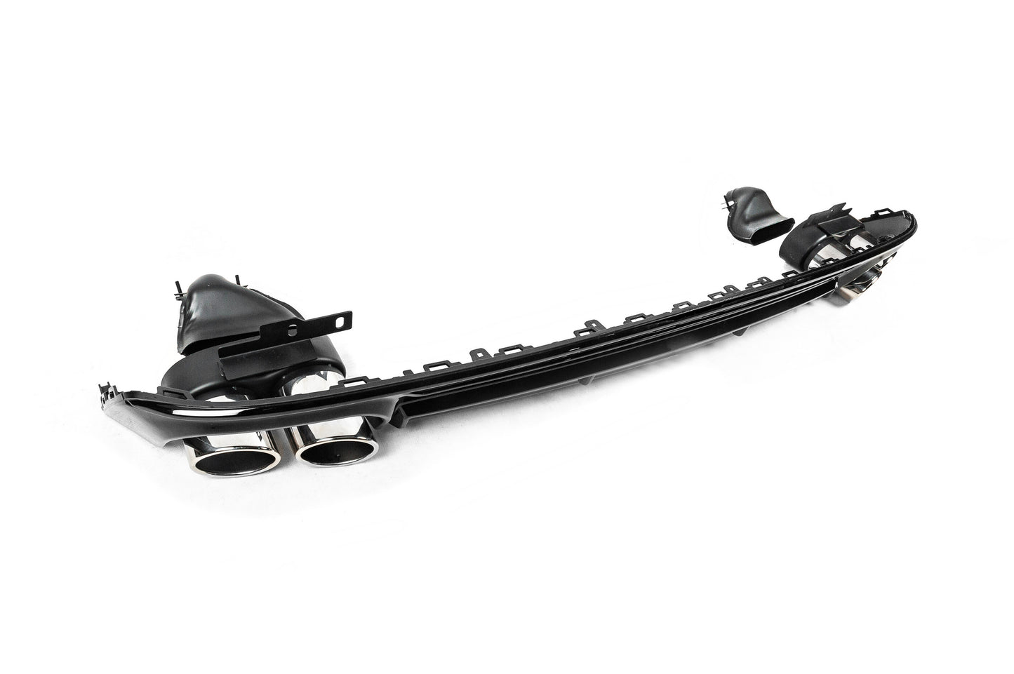 Rear Diffuser with Tips S-Style (for S / S-Line) for Audi A6 C8 2018- - image 5