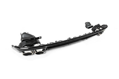 Rear Diffuser with Tips S-Style (for S / S-Line) for Audi A6 C8 2018- - image 5