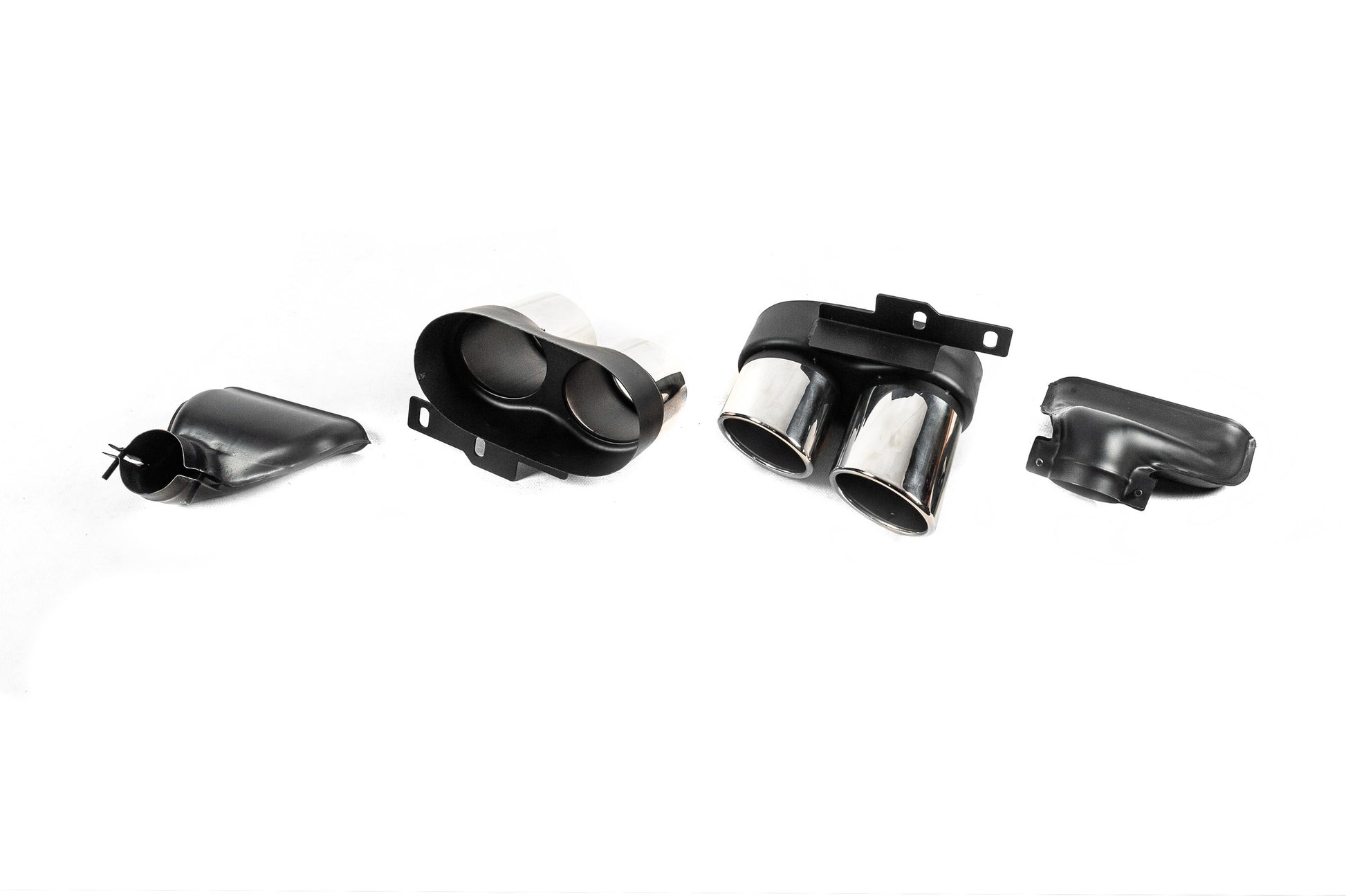 Rear Diffuser with Tips S-Style (for S / S-Line) for Audi A6 C8 2018- - image 9