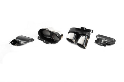 Rear Diffuser with Tips S-Style (for S / S-Line) for Audi A6 C8 2018- - image 9