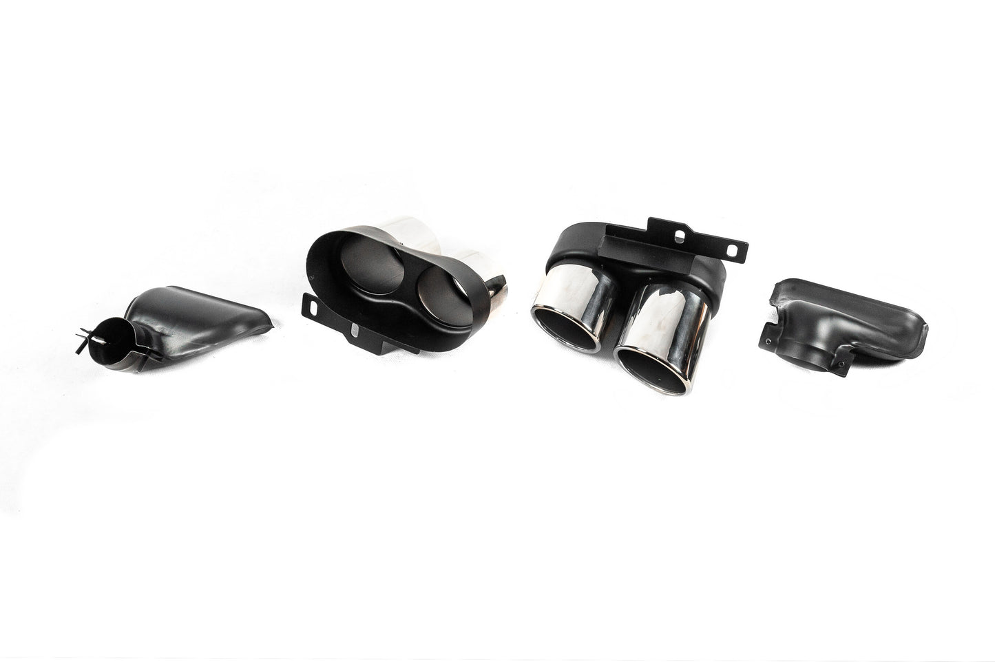 Rear diffuser with S-Style nozzles (for S / S-Line) for Audi A6 C8 2018- - image 9