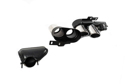 Rear Diffuser with Tips S-Style (for S / S-Line) for Audi A6 C8 2018- - image 11