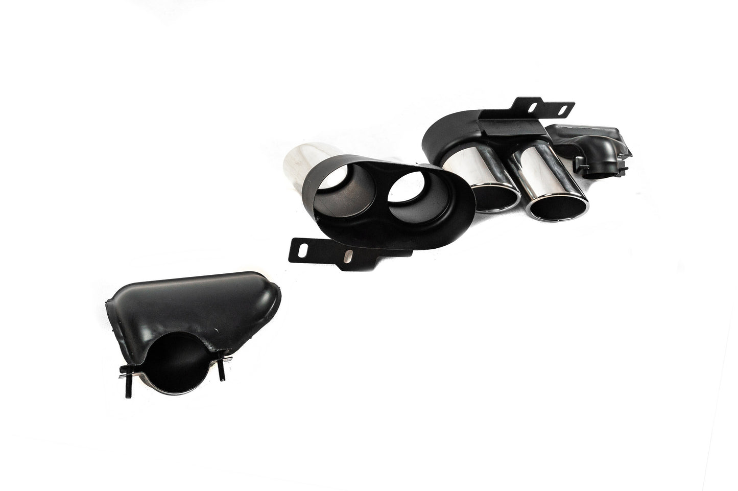 Rear Diffuser with Tips S-Style (for S / S-Line) for Audi A6 C8 2018- - image 11