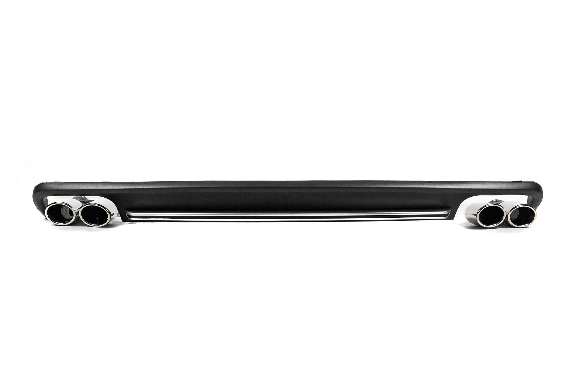 Rear diffuser with RS-Style V-2 nozzles (2011-2014) for Audi A6 C7 2011-2017 - image 2