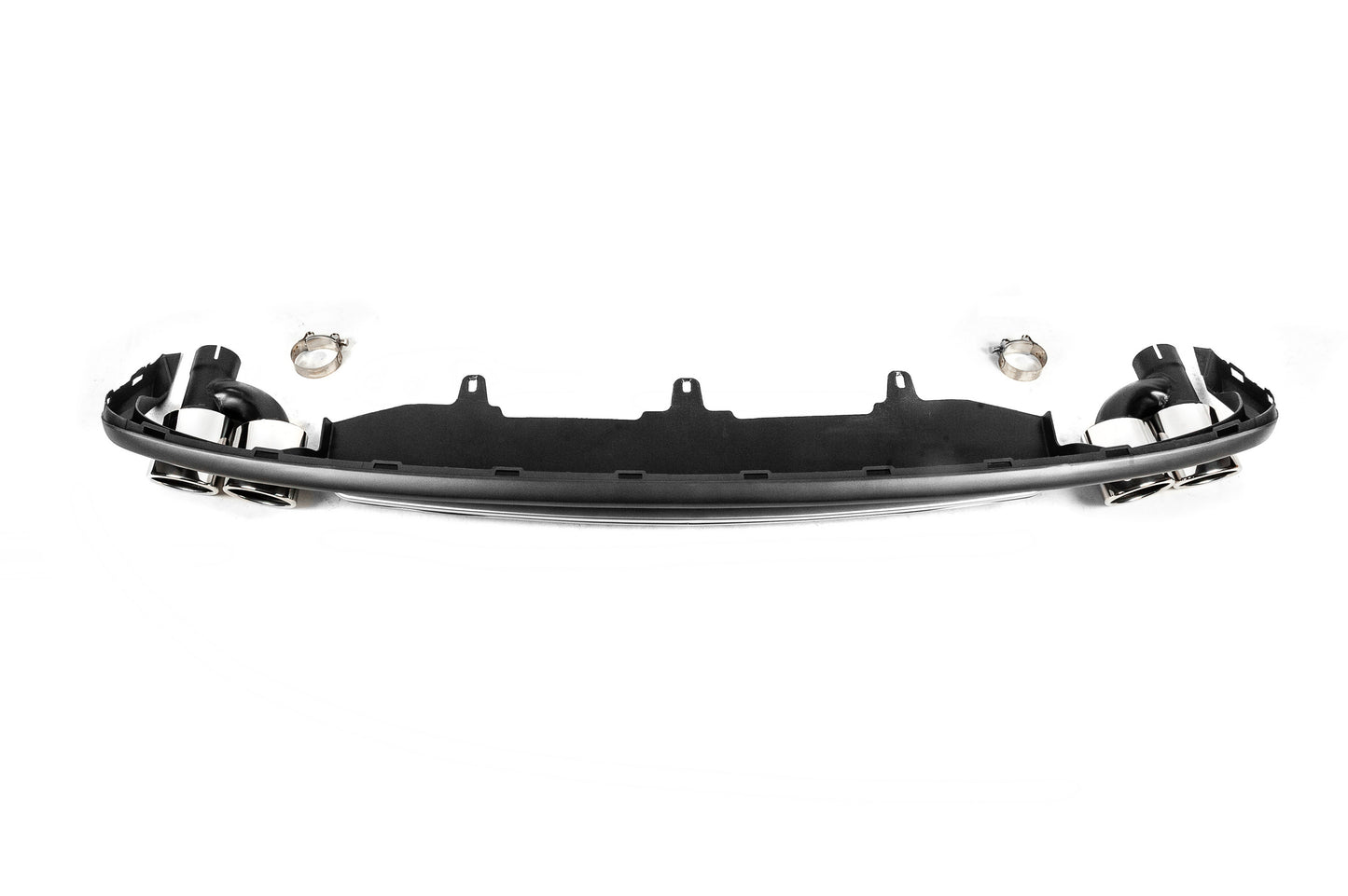 Rear diffuser with RS-Style V-2 nozzles (2011-2014) for Audi A6 C7 2011-2017 - image 3