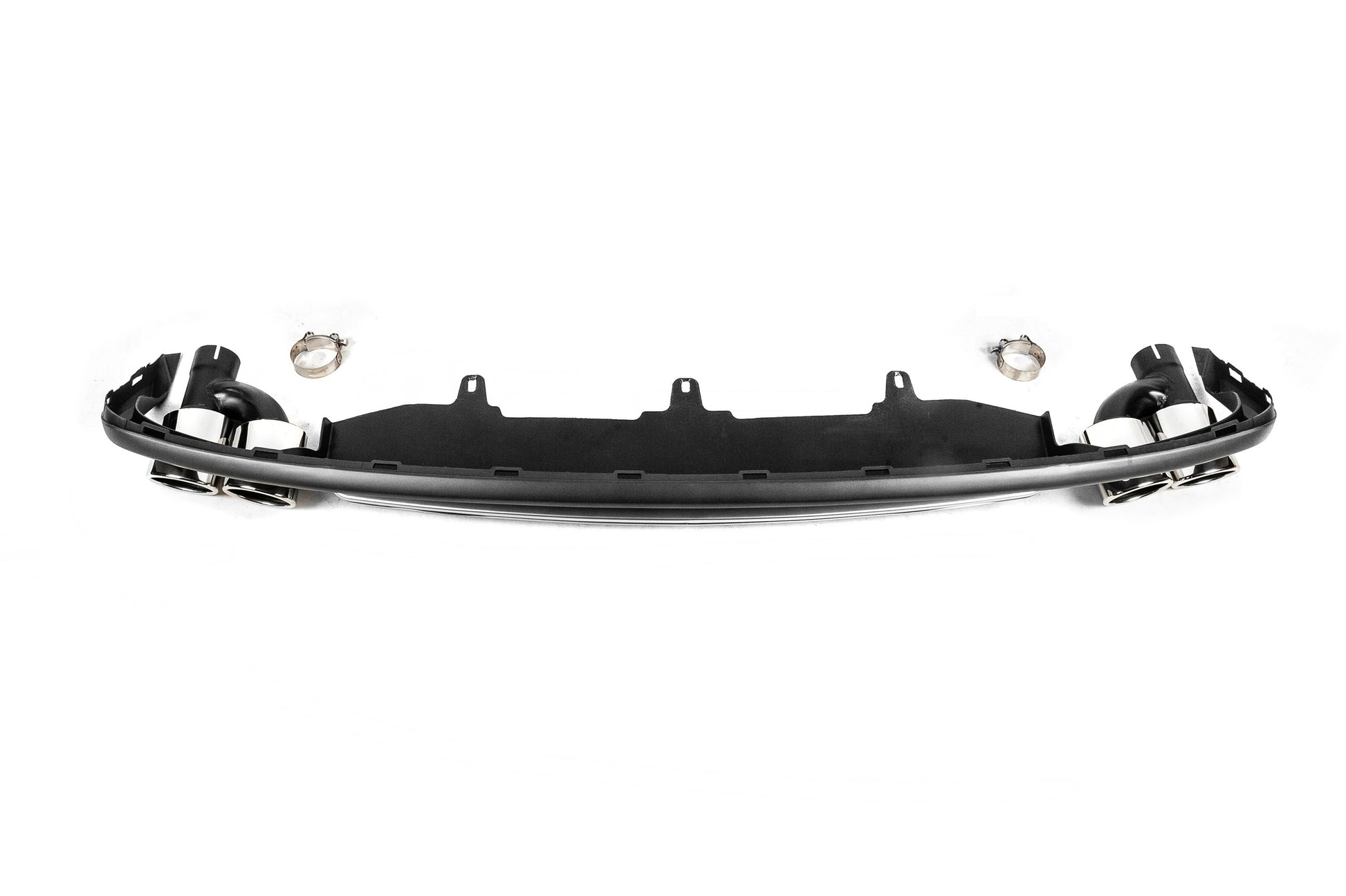 Rear diffuser with RS-Style V-2 nozzles (2011-2014) for Audi A6 C7 2011-2017 - image 3
