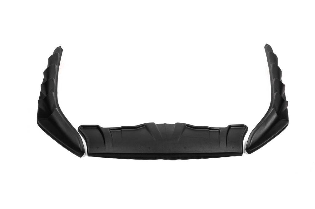 Set of linings for the hood DRAGON (3 pcs) for Mercedes X class - Reelken Auto