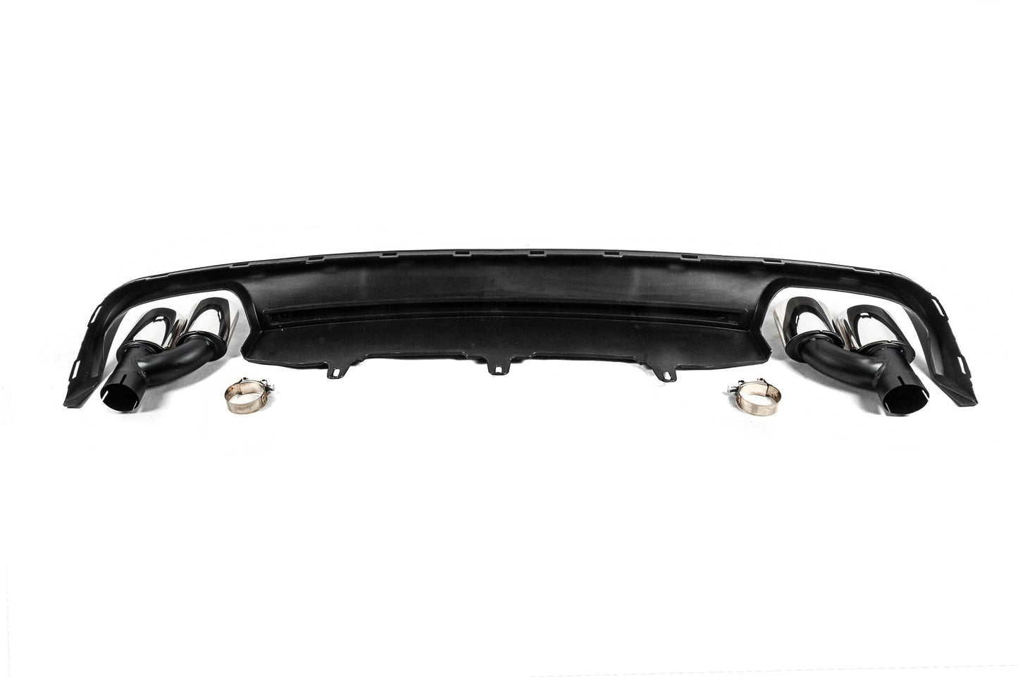 Rear Diffuser with Exhaust Tips RS-Style V-2 (2011-2014) for Audi A6 C7 2011-2017 - image 7