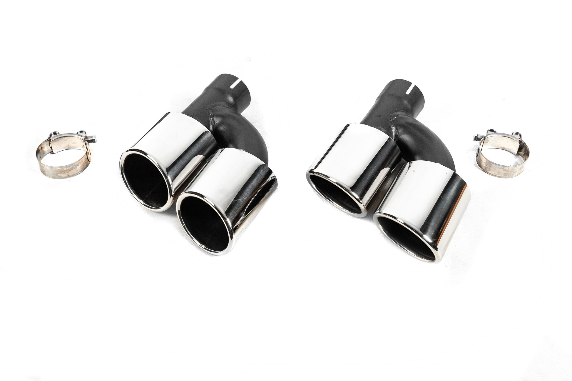 Rear Diffuser with Exhaust Tips RS-Style V-2 (2011-2014) for Audi A6 C7 2011-2017 - image 8