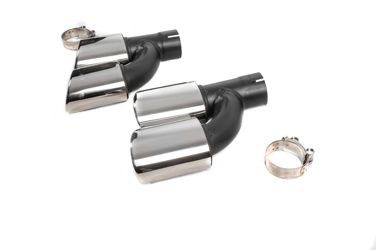 Rear Diffuser with Exhaust Tips RS-Style V-2 (2011-2014) for Audi A6 C7 2011-2017 - image 9