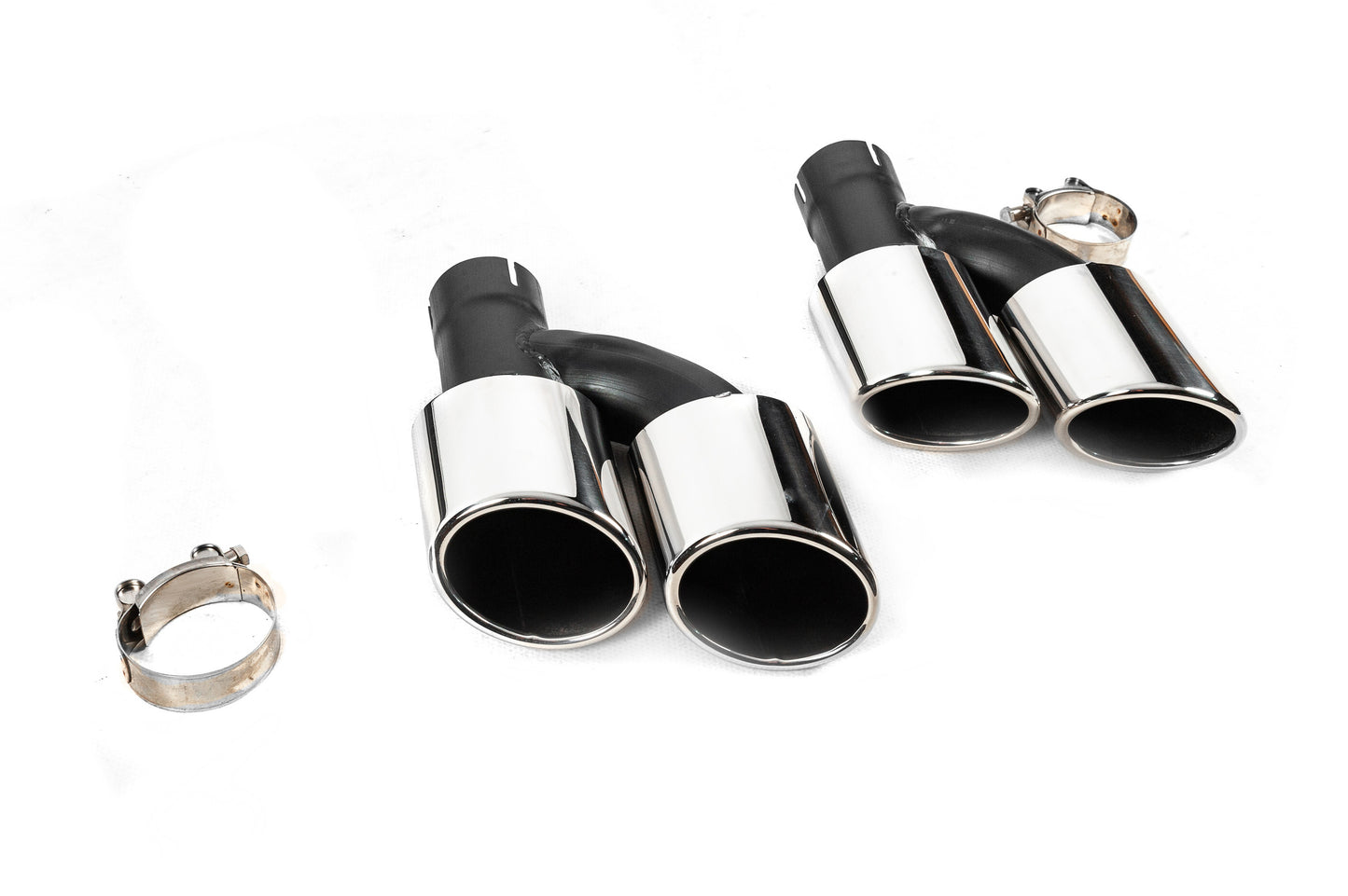 Rear Diffuser with Exhaust Tips RS-Style V-2 (2011-2014) for Audi A6 C7 2011-2017 - image 10