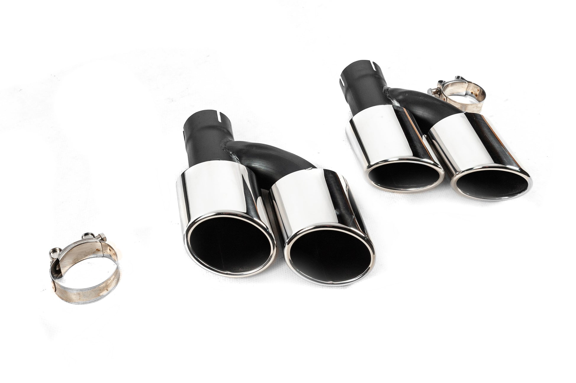 Rear Diffuser with Exhaust Tips RS-Style V-2 (2011-2014) for Audi A6 C7 2011-2017 - image 10