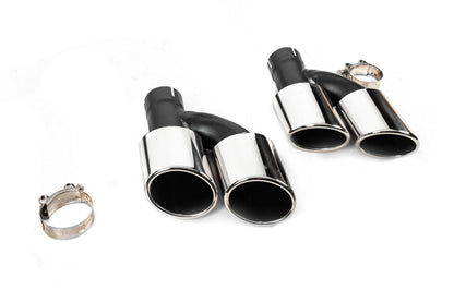 Rear Diffuser with Exhaust Tips RS-Style V-2 (2011-2014) for Audi A6 C7 2011-2017 - image 10