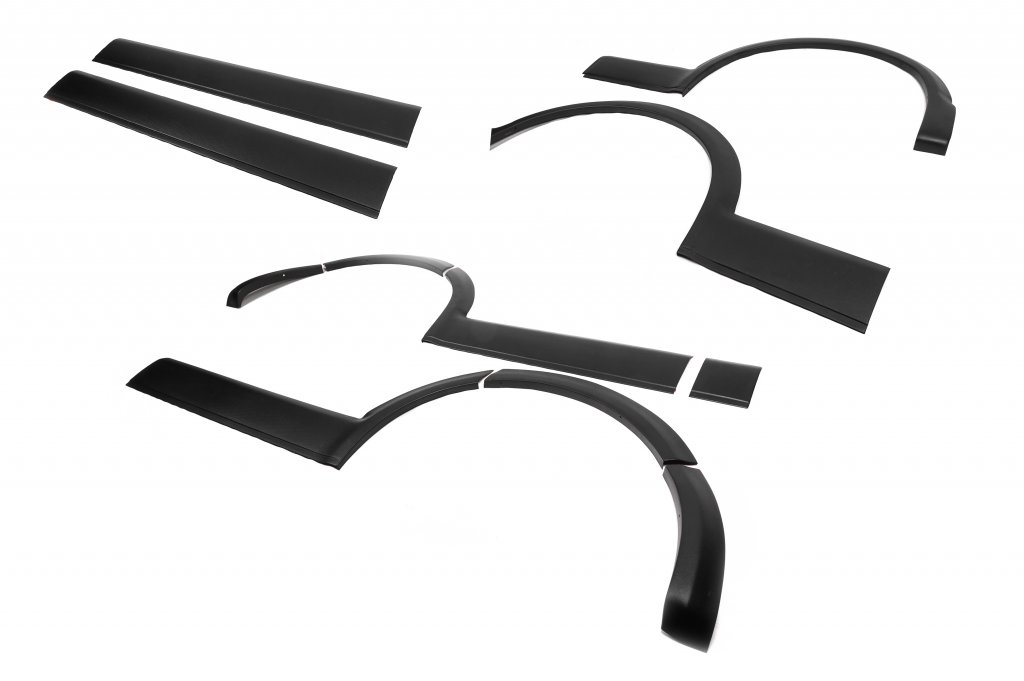 The complete set of moldings and arches (11 items) for Volkswagen T5 Multivan 2003-2010 - image 28