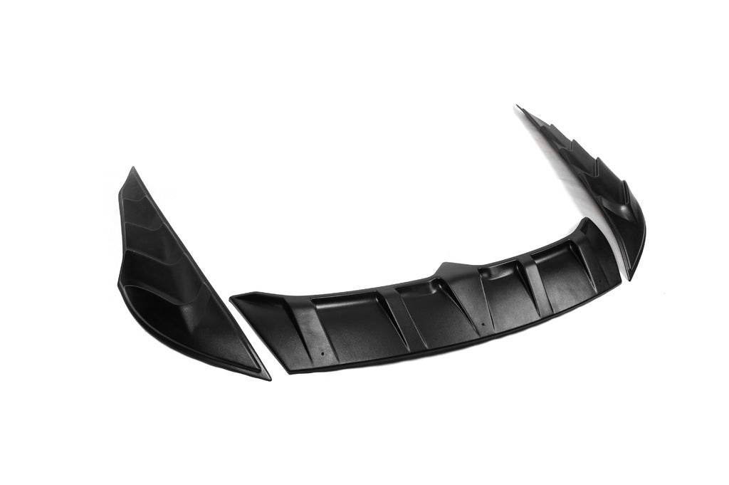 Set of lining for the hood DRAGON (2019+, 3 pcs) for Mitsubishi L200 2015-2024 - Reelken Auto