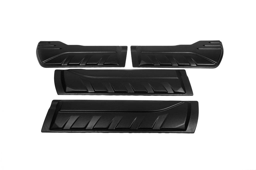 Molding on the door (4 pcs, ABS) for Nissan Navara 2006-2015 - Reelken Auto