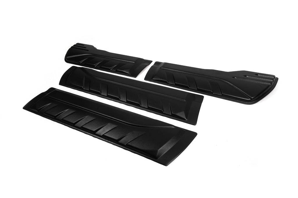 Molding on the door (4 pcs, ABS) for Nissan Navara 2006-2015 - Reelken Auto