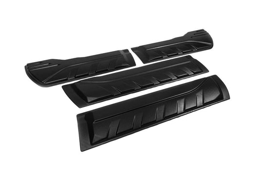Molding on the door (4 pcs, ABS) for Nissan Navara 2006-2015 - Reelken Auto