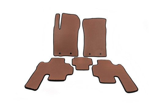 EVA mats (Brown) for SsangYong Kyron 2005-2014 - Reelken Auto