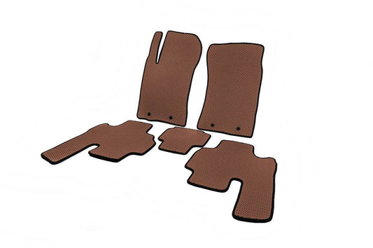 EVA mats (Brown) for SsangYong Kyron 2005-2014 - Reelken Auto