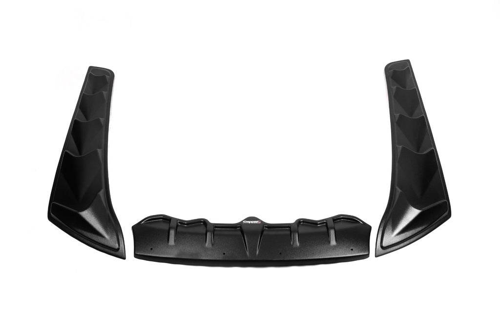 Set of linings for the hood DRAGON (3 pcs) for Renault Duster 2008-2017 - Reelken Auto