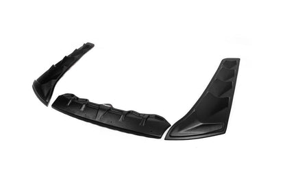 Set of linings for the hood DRAGON (3 pcs) for Dacia Duster 2008-2018 - Reelken Auto
