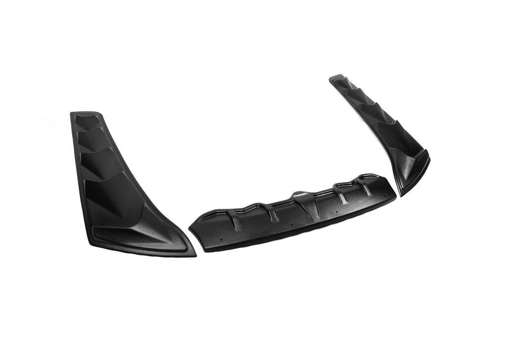 Set of linings for the hood DRAGON (3 pcs) for Dacia Duster 2008-2018 - Reelken Auto